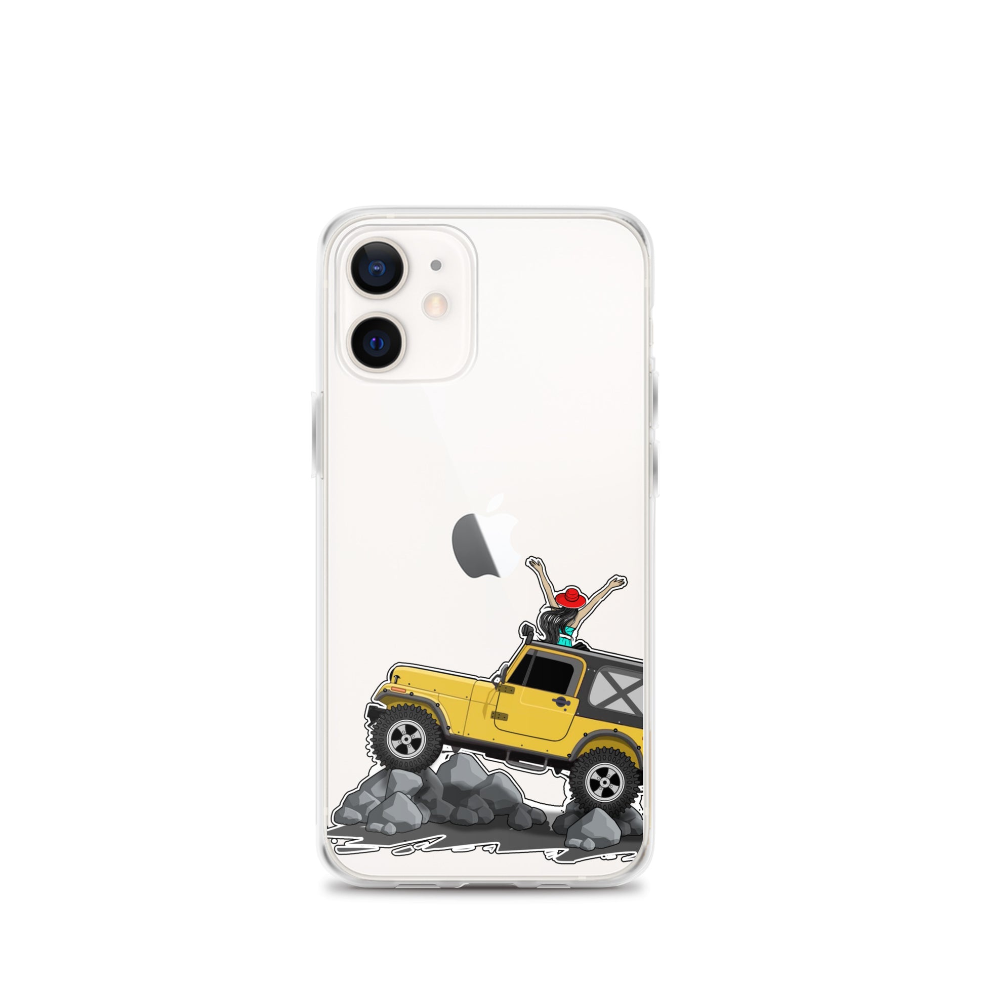 Jeep on the Rocks iPhone Case