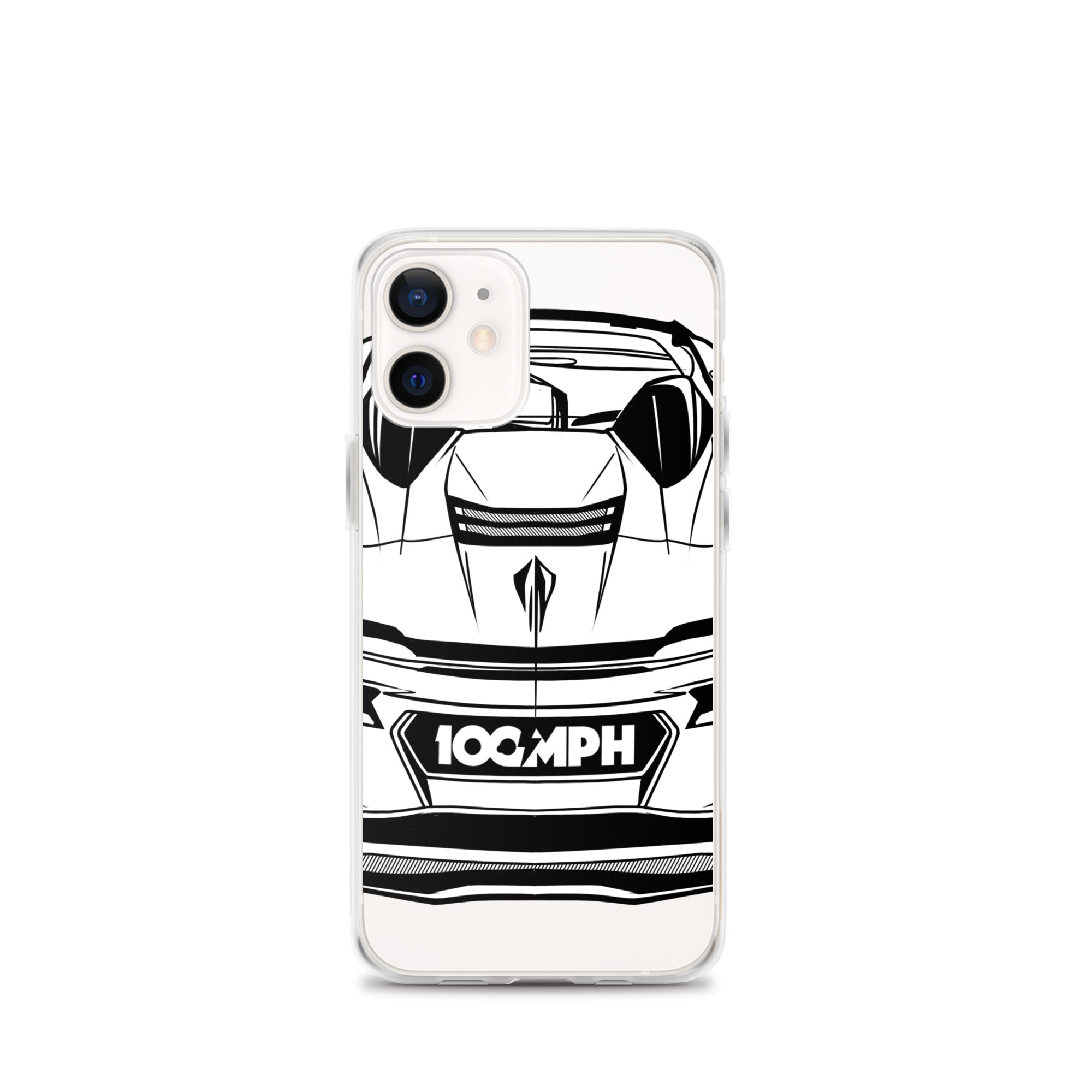 Image of The C8 Corvette Rear View iPhone Case