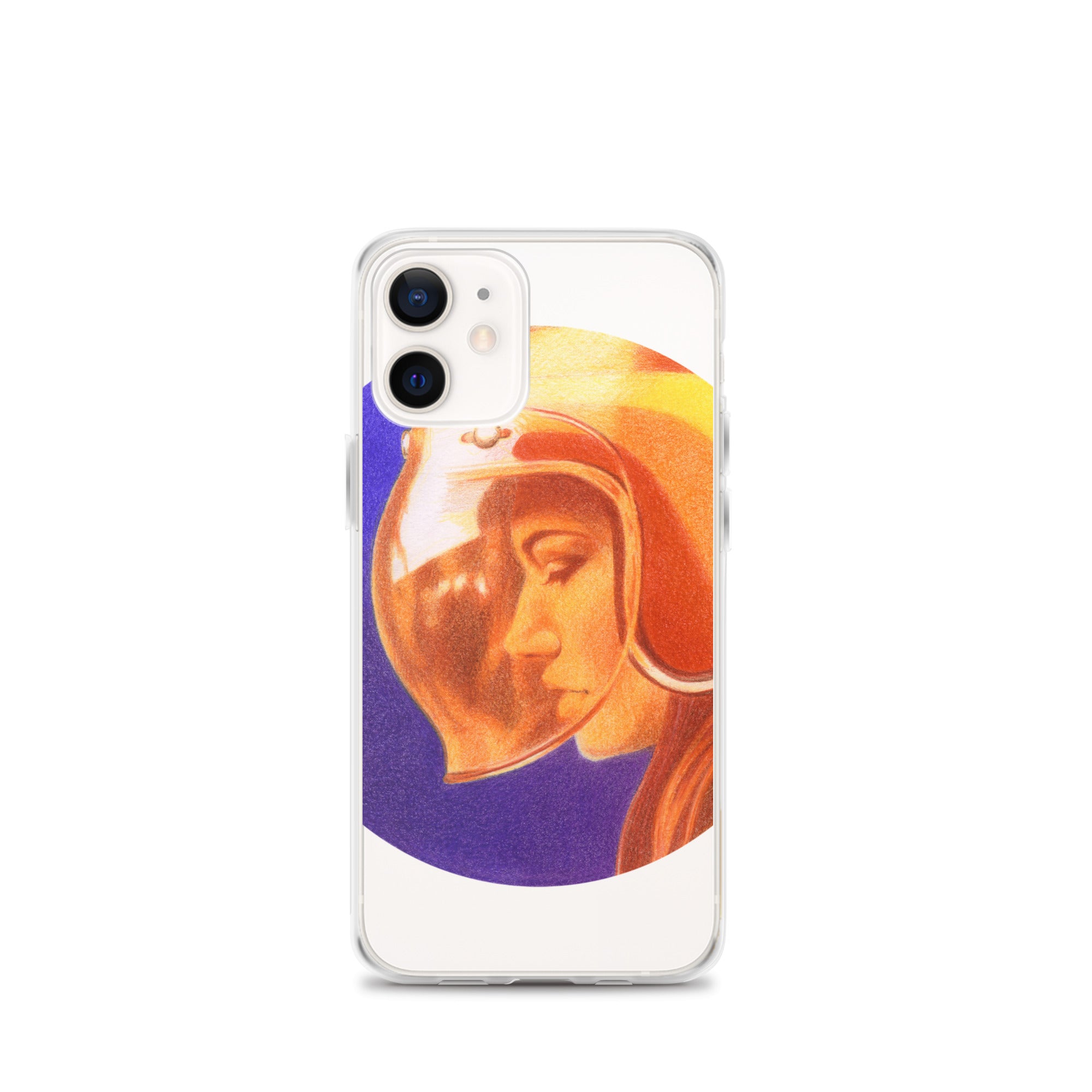 Image of Ride More Fear Less Helmet Girl iPhone Case