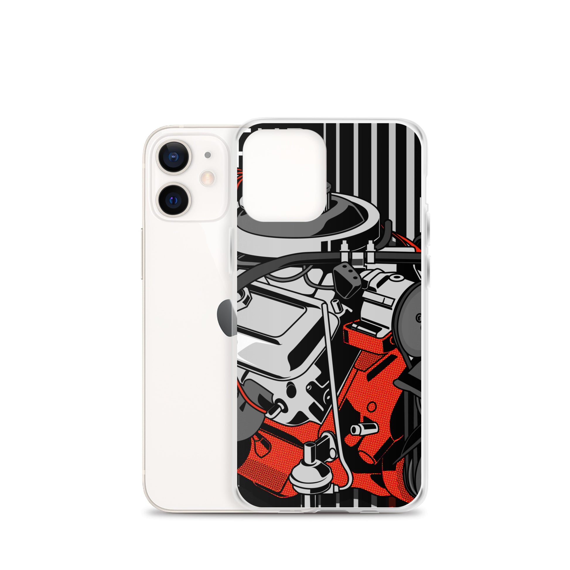 Red Engine iPhone Case