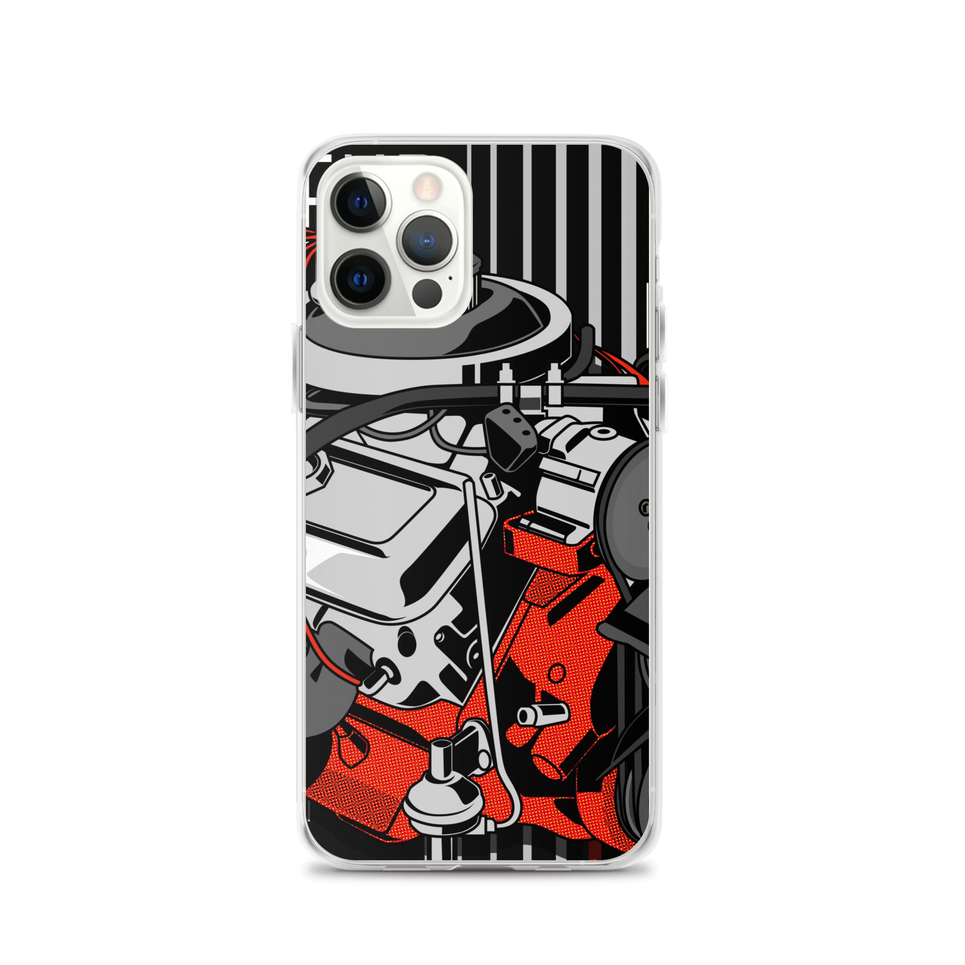 Red Engine iPhone Case