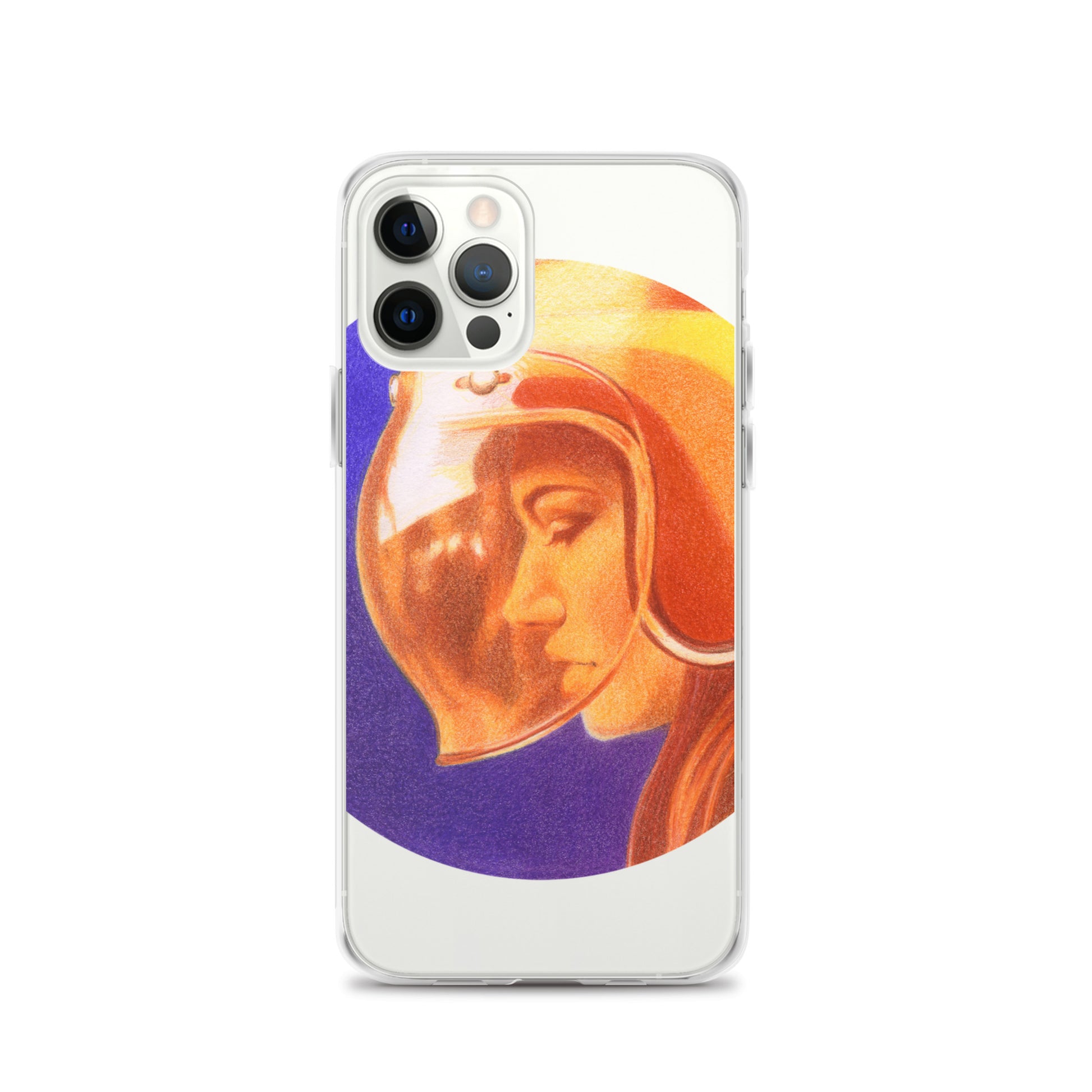 Ride More Fear Less Helmet Girl iPhone Case