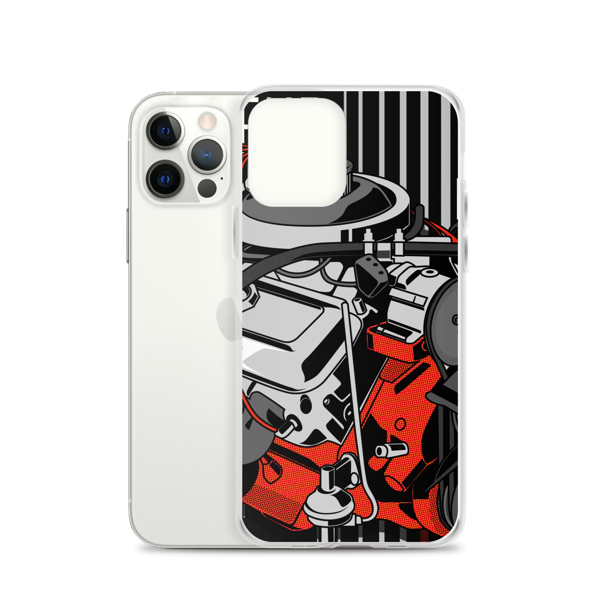 Red Engine iPhone Case