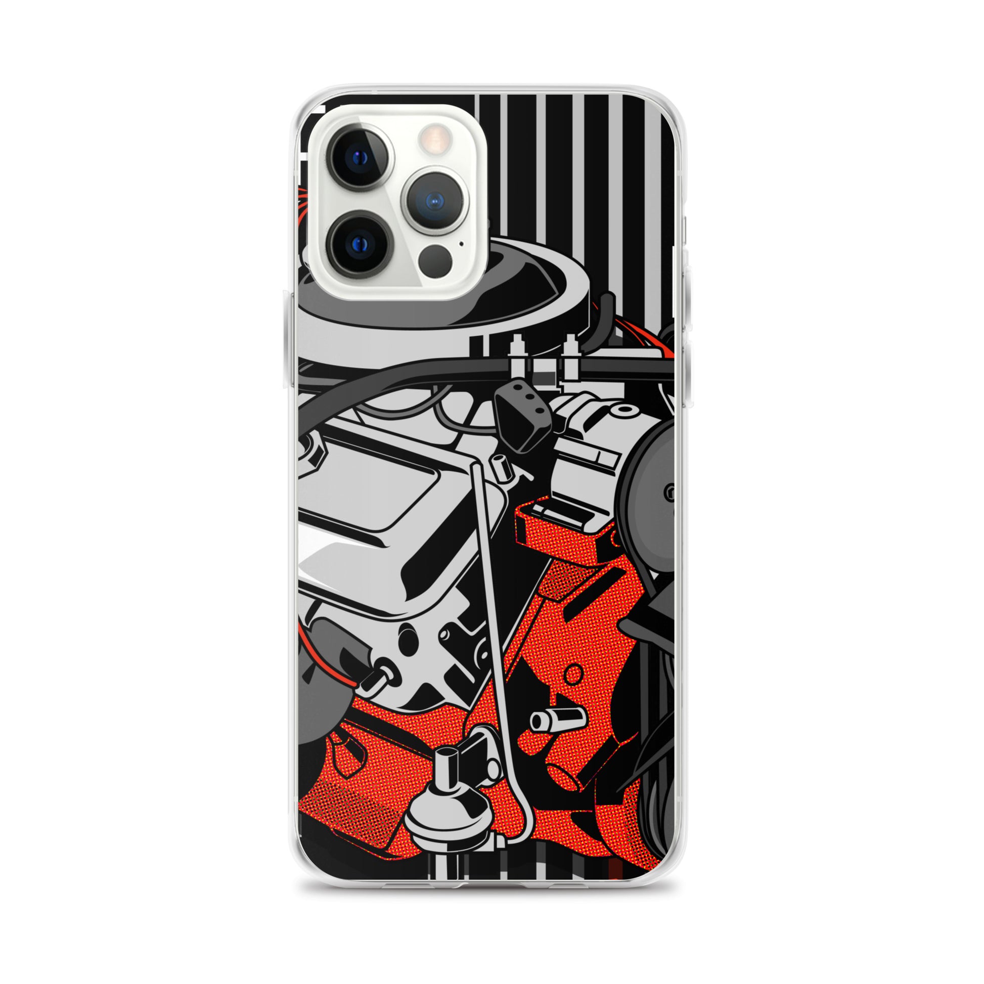 Red Engine iPhone Case