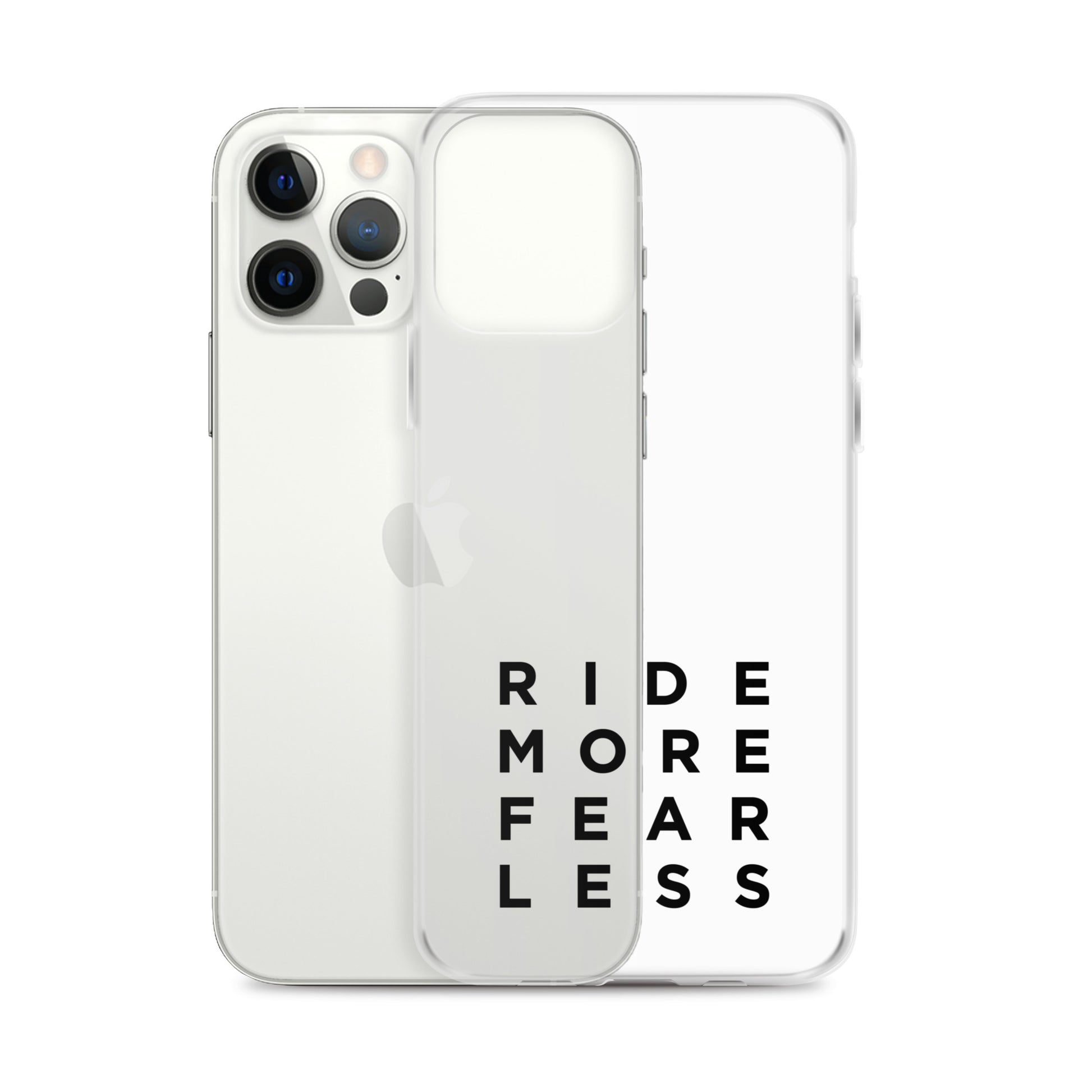 Ride More Fear Less iPhone Case
