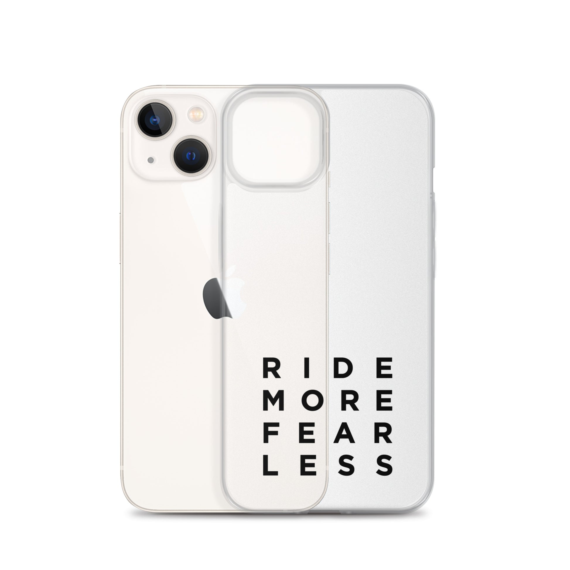 Ride More Fear Less iPhone Case