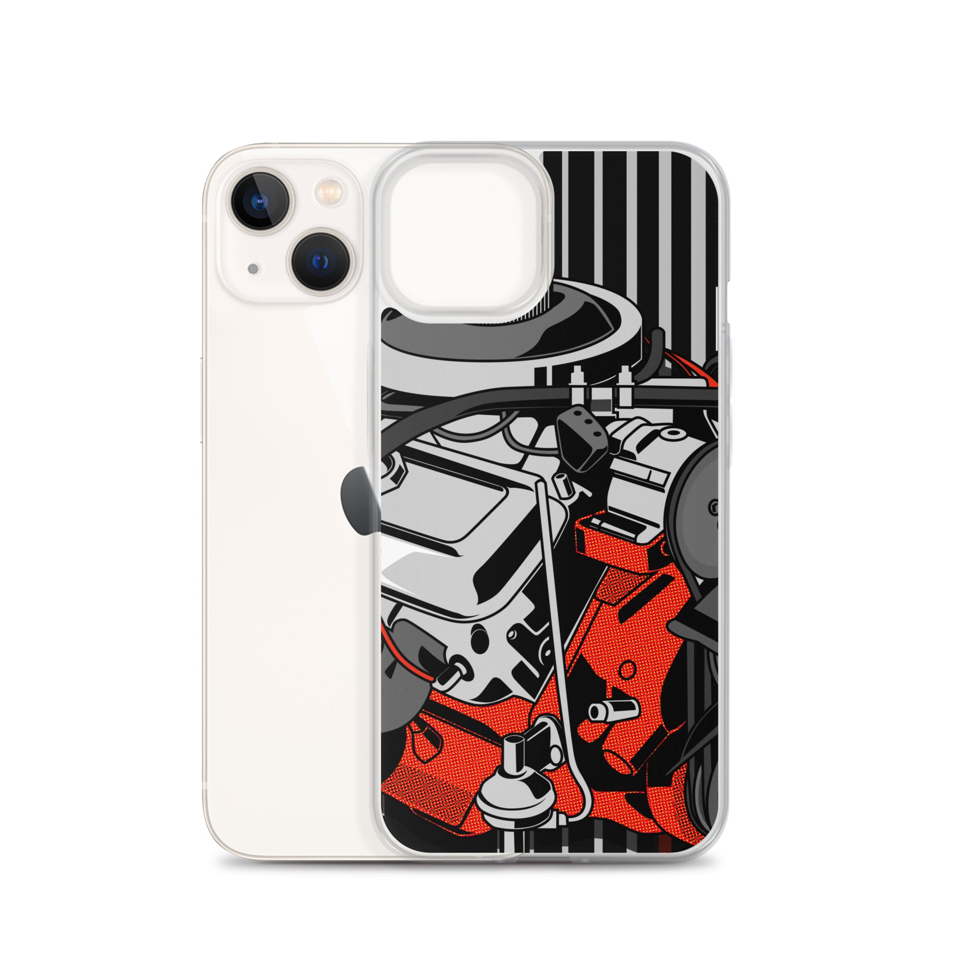 Red Engine iPhone Case