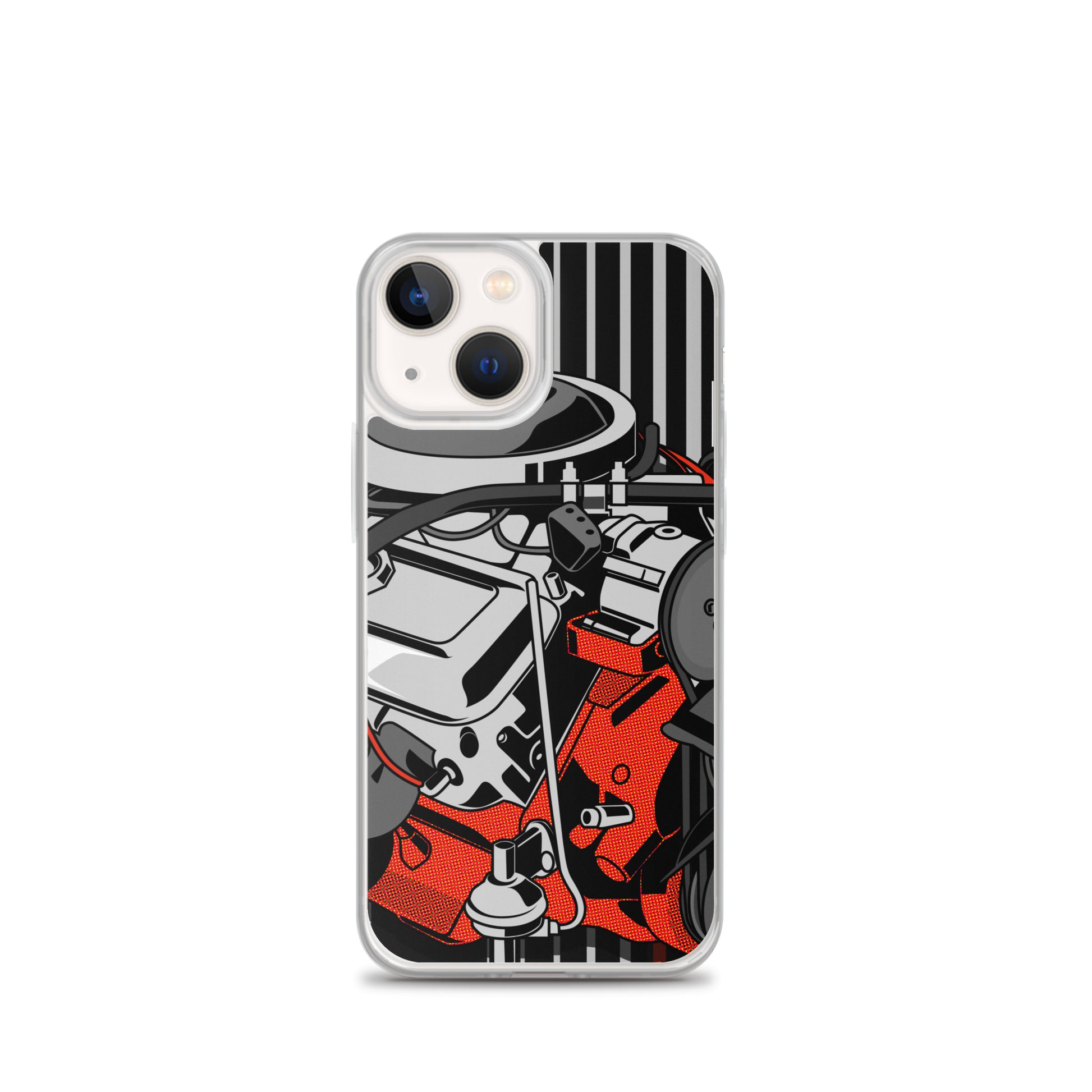 Red Engine iPhone Case