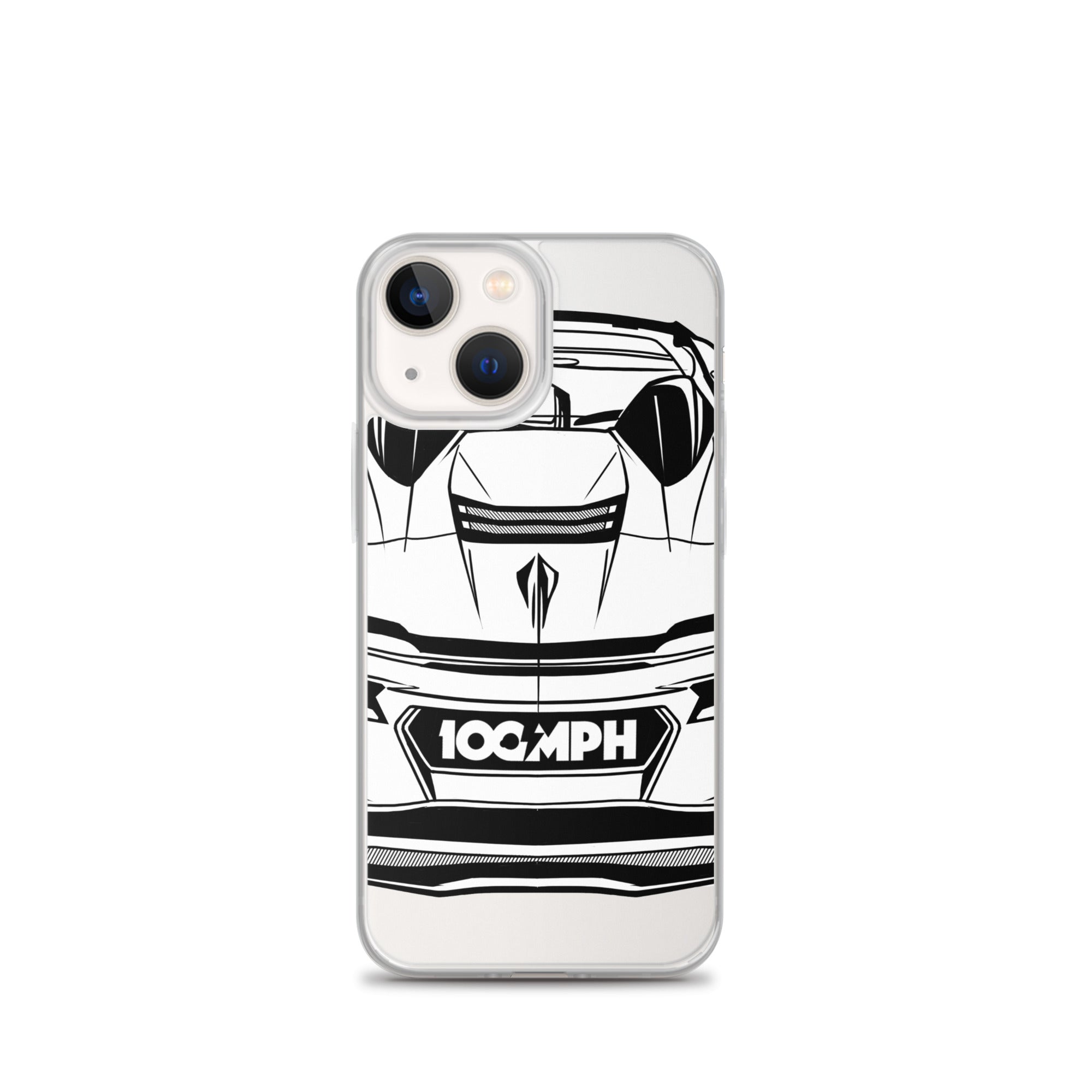 Image of The C8 Corvette Rear View iPhone Case