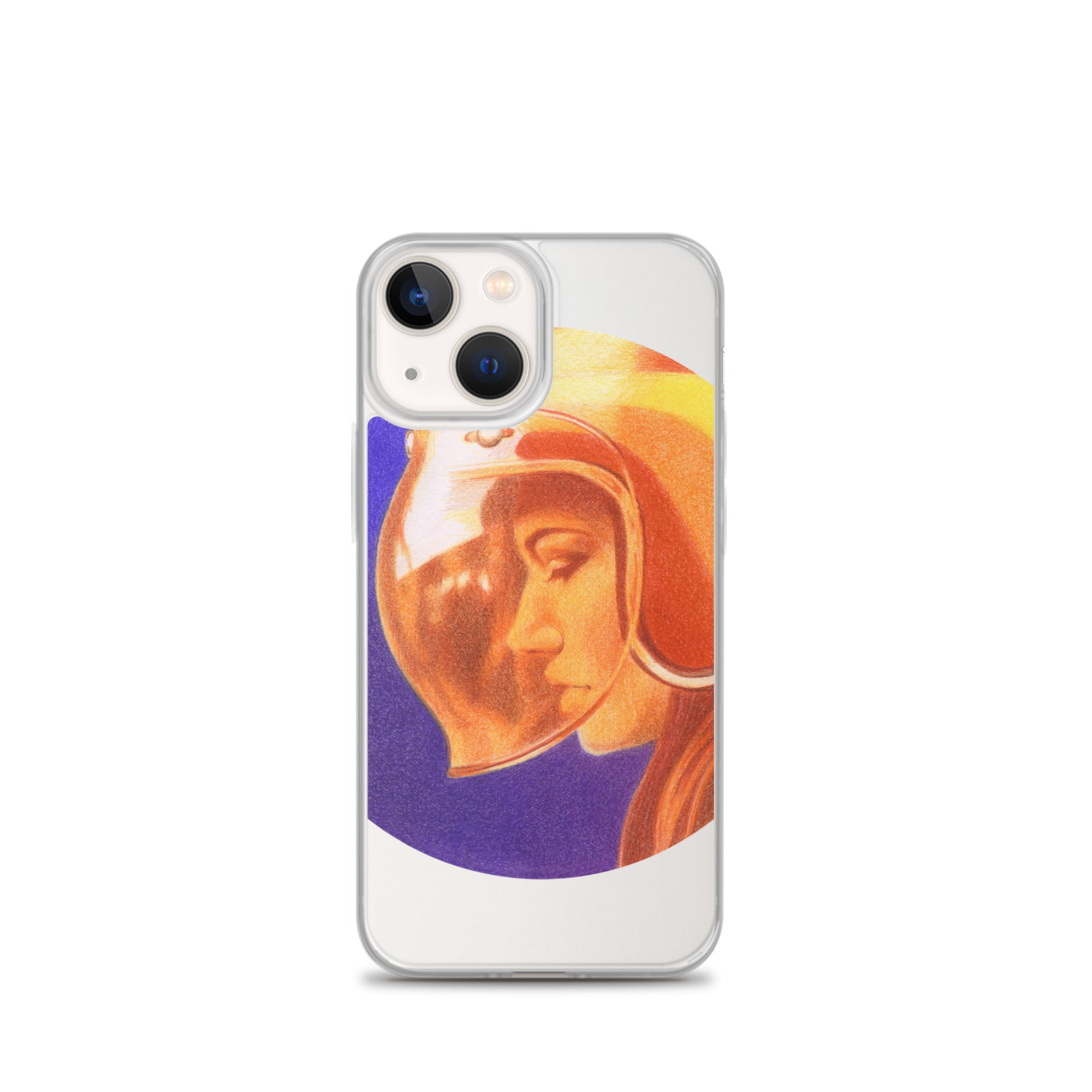 Image of Ride More Fear Less Helmet Girl iPhone Case