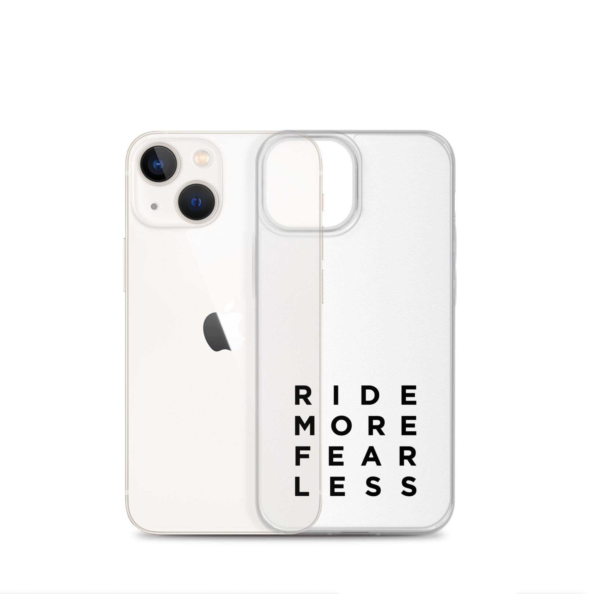 Ride More Fear Less iPhone Case