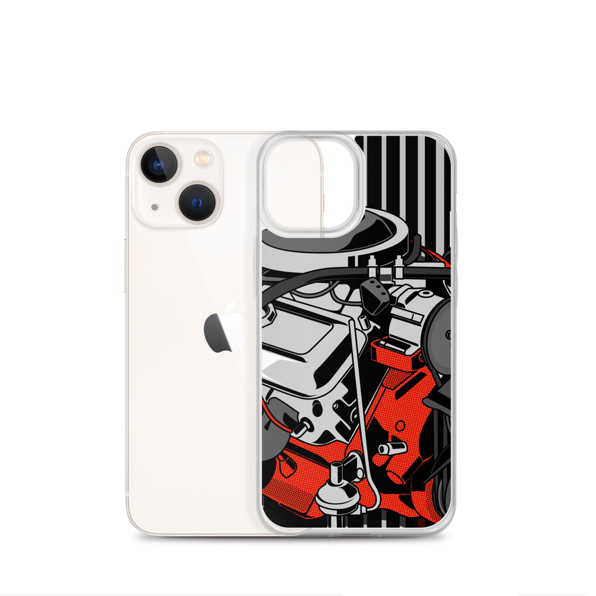 Image of Red Engine iPhone Case