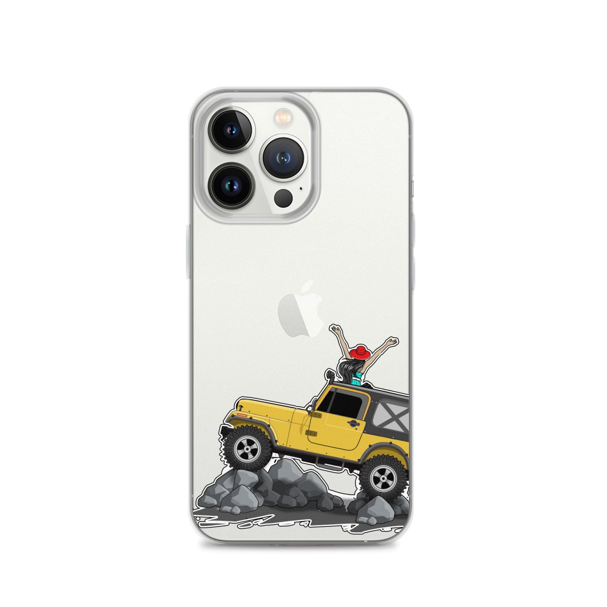 Jeep on the Rocks iPhone Case