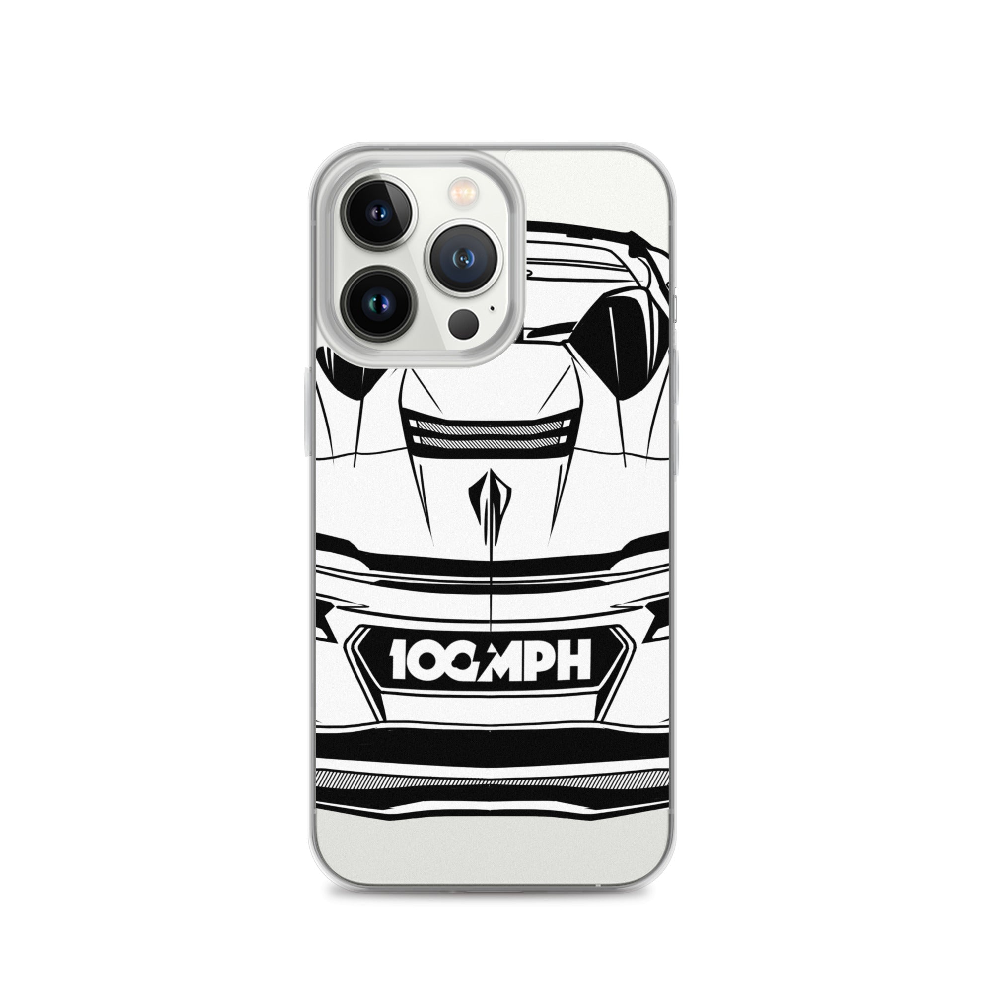 Image of The C8 Corvette Rear View iPhone Case