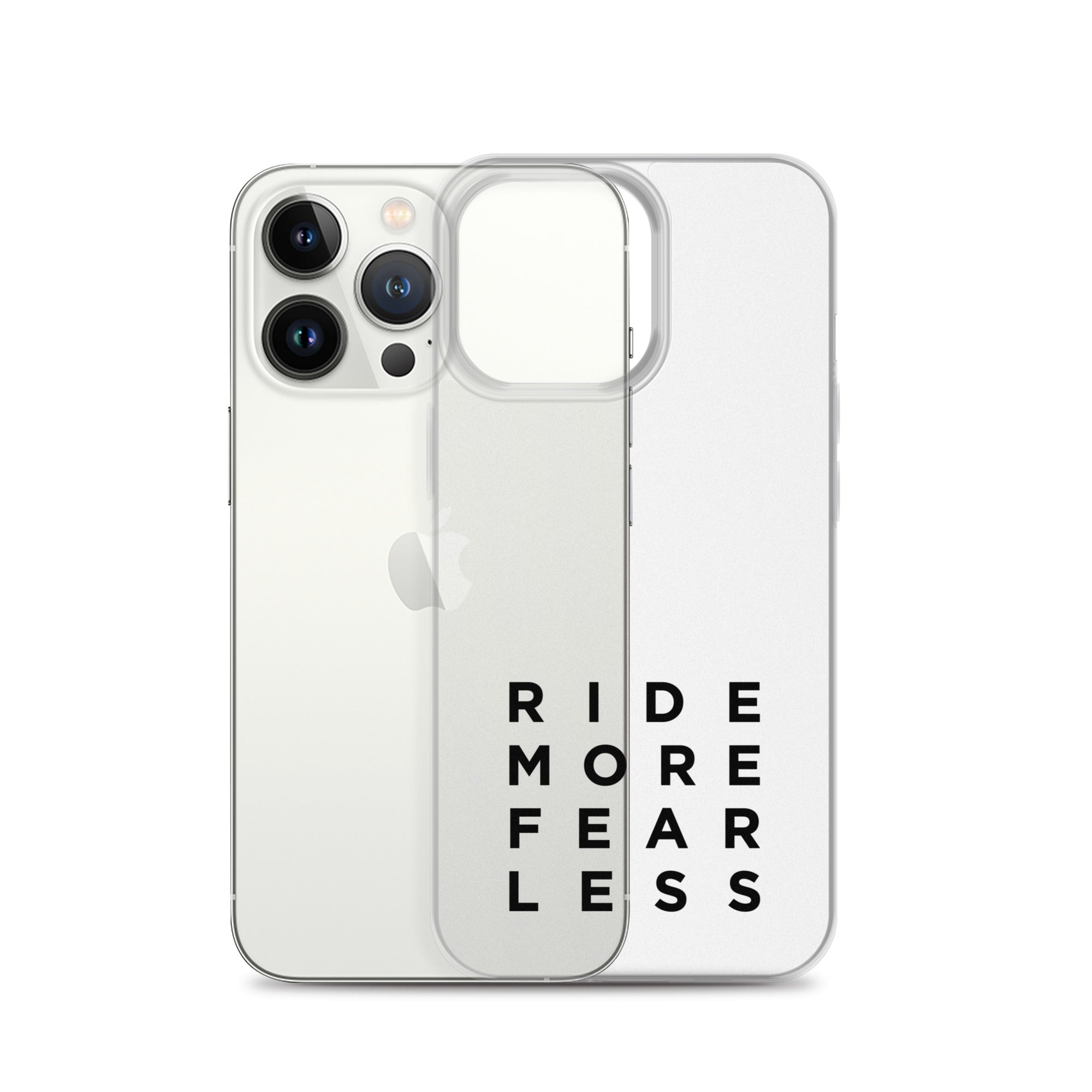 Ride More Fear Less iPhone Case