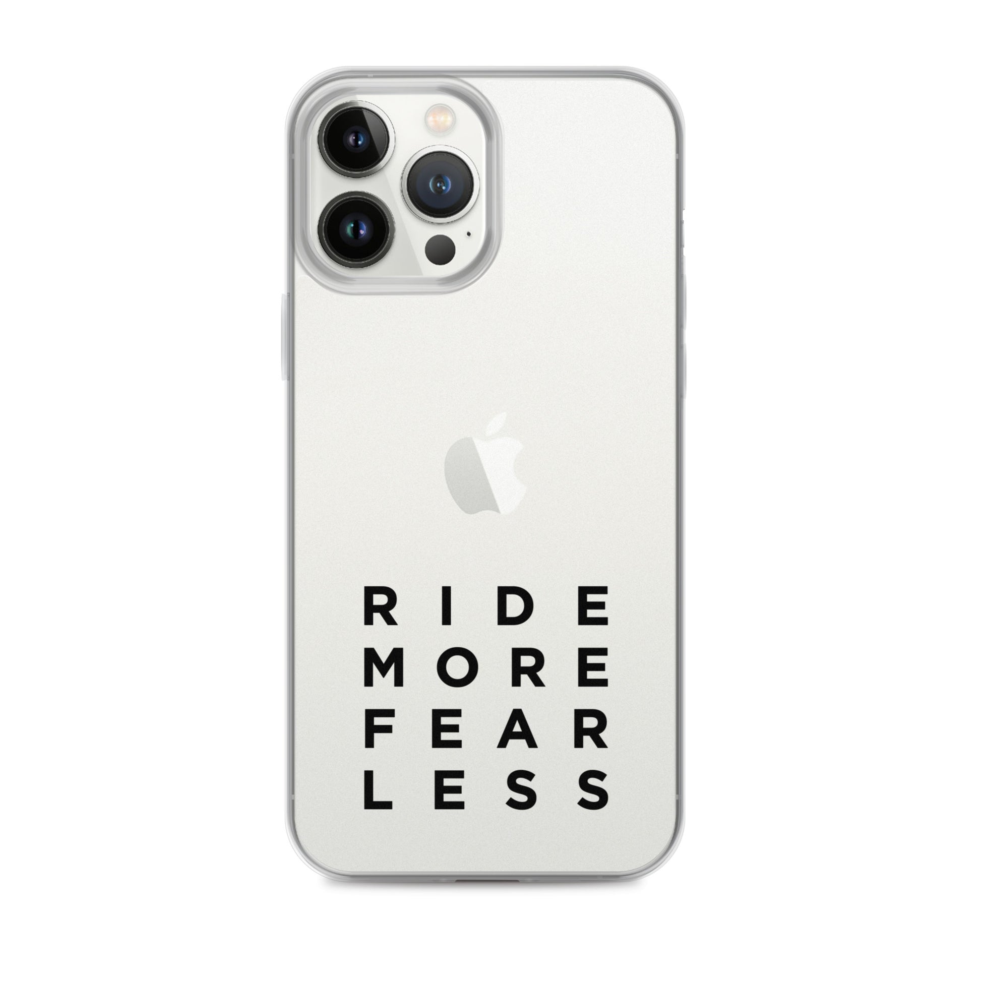 Ride More Fear Less iPhone Case