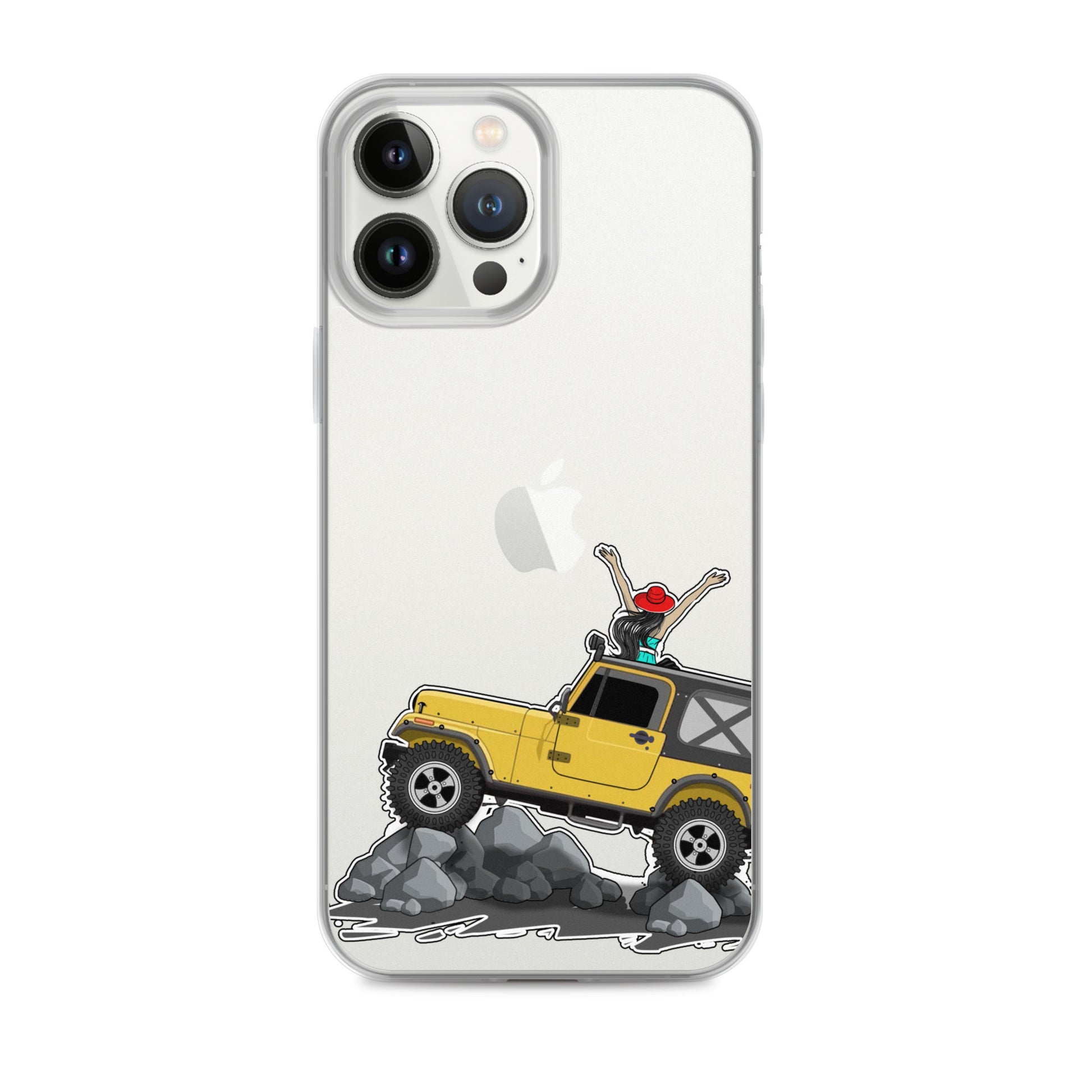 Jeep on the Rocks iPhone Case