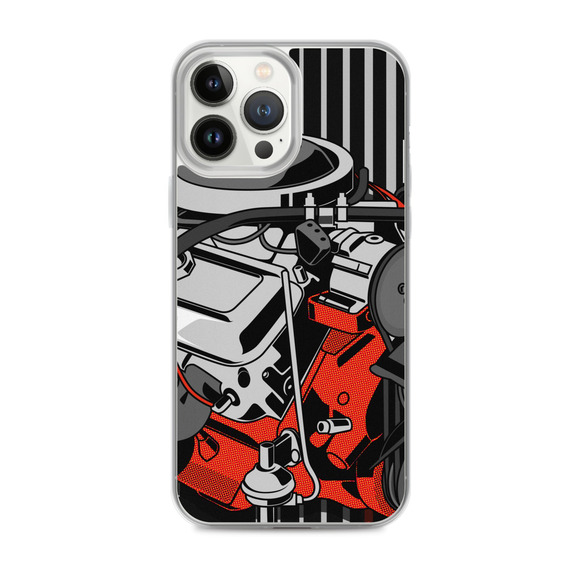 Red Engine iPhone Case