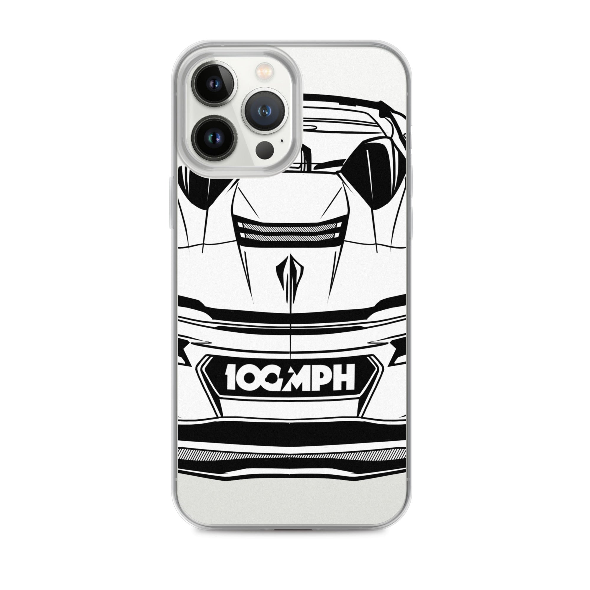 Image of The C8 Corvette Rear View iPhone Case