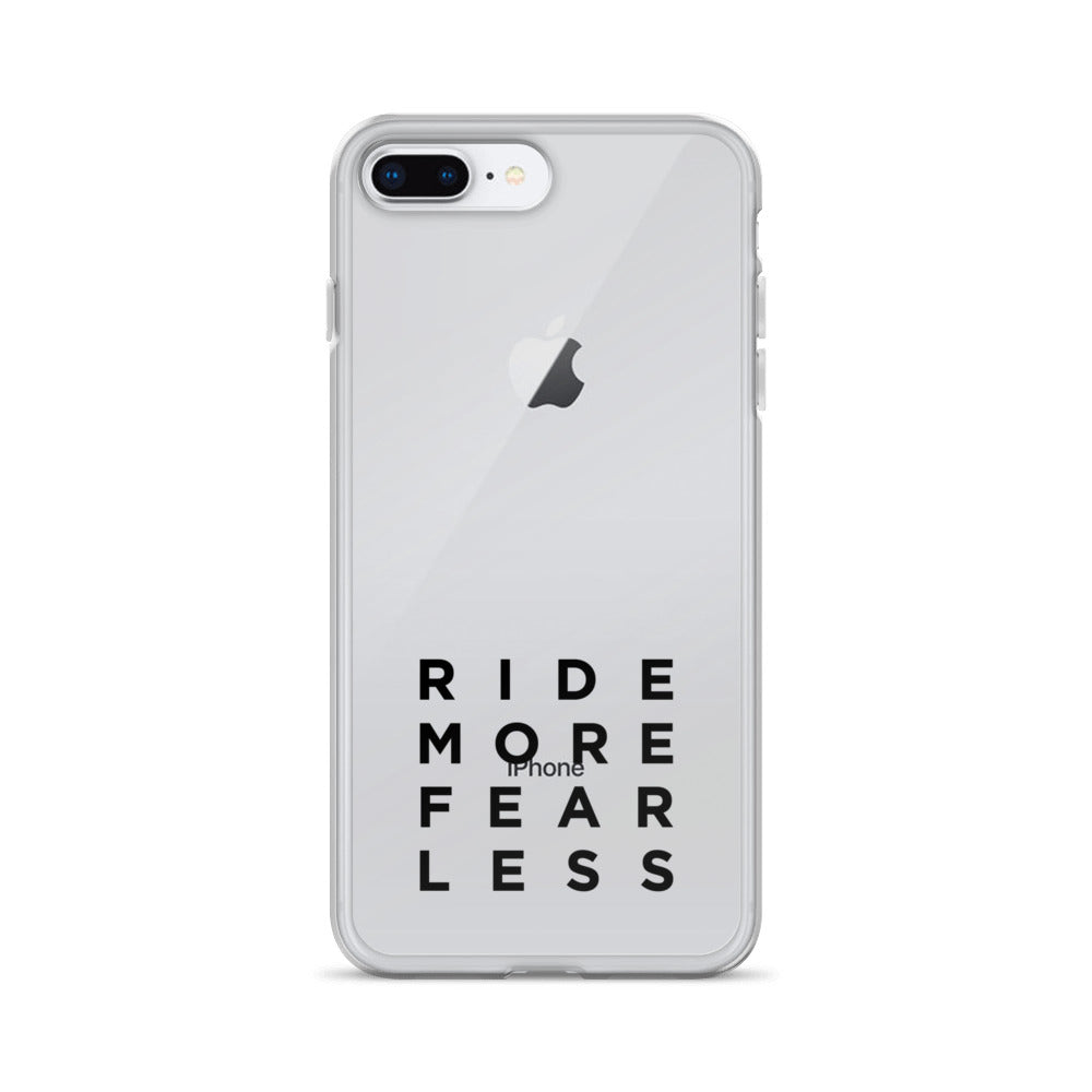 Ride More Fear Less iPhone Case