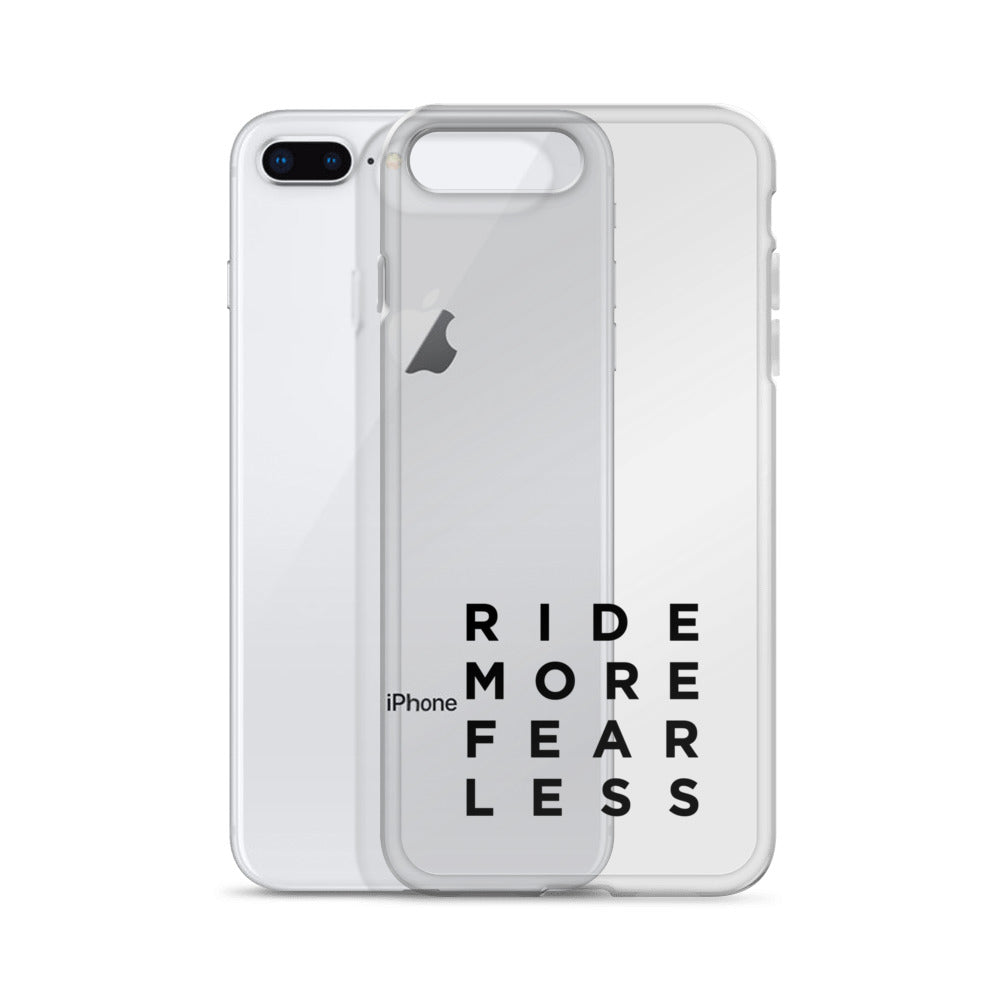 Ride More Fear Less iPhone Case