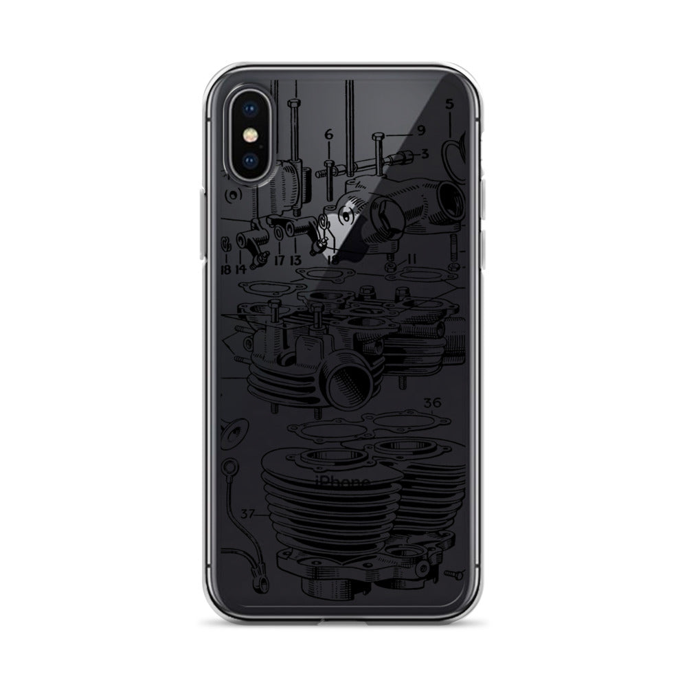 Image of Abstract Engine iPhone Case