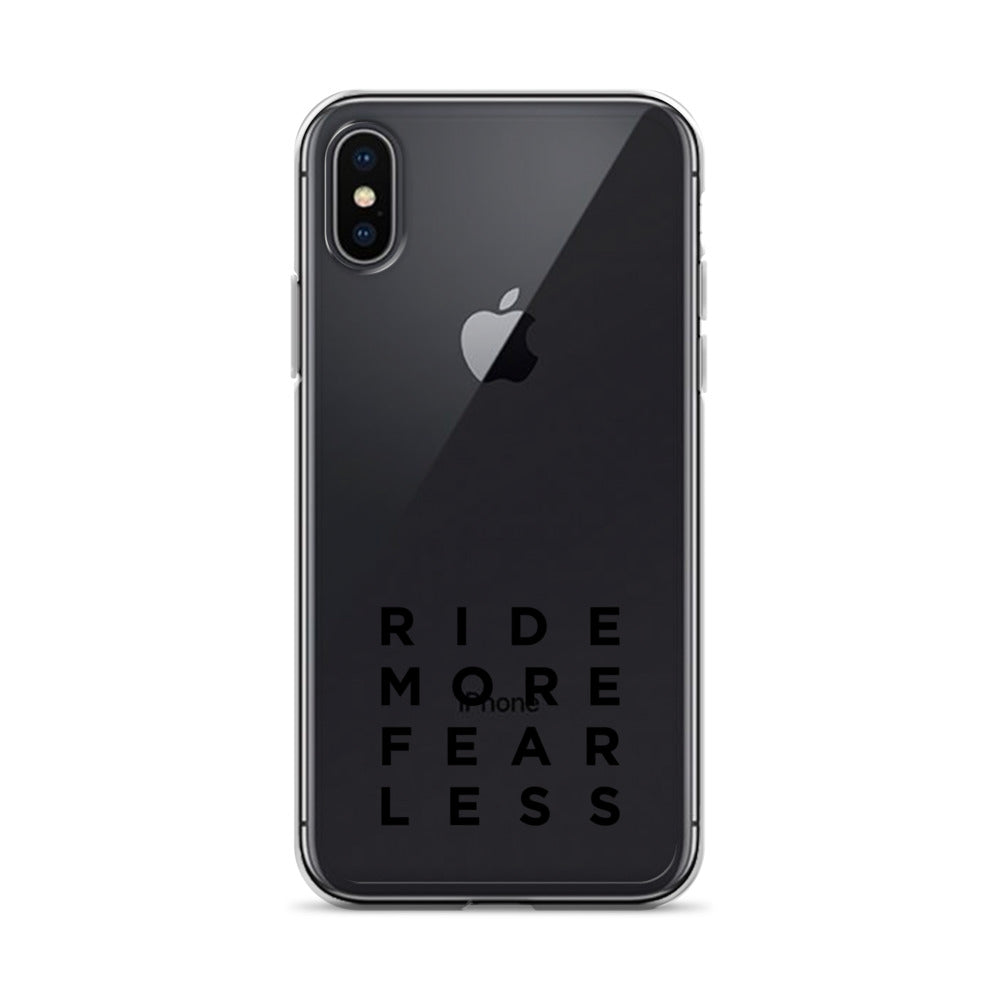 Ride More Fear Less iPhone Case