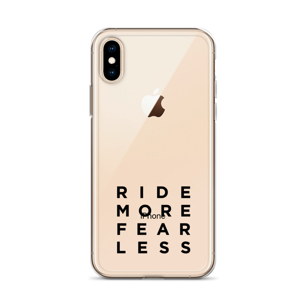 Ride More Fear Less iPhone Case