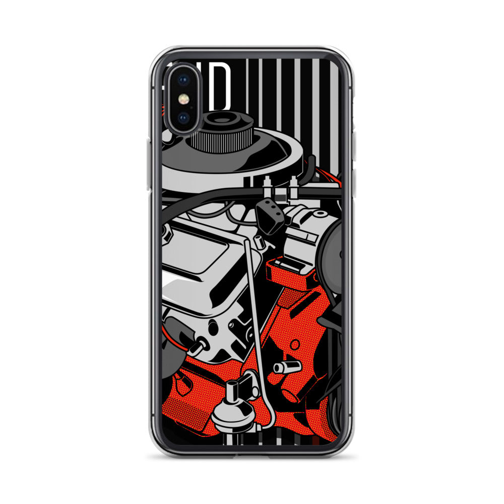 Red Engine iPhone Case
