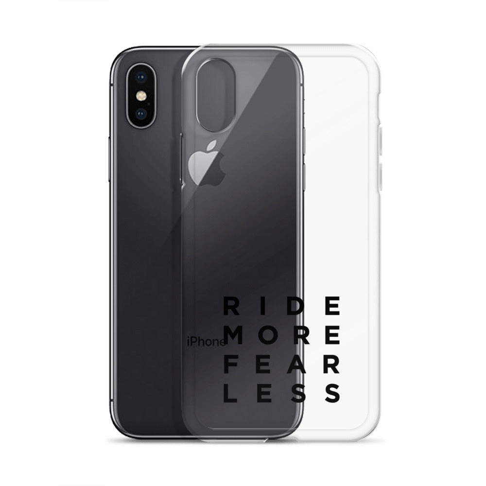 Ride More Fear Less iPhone Case