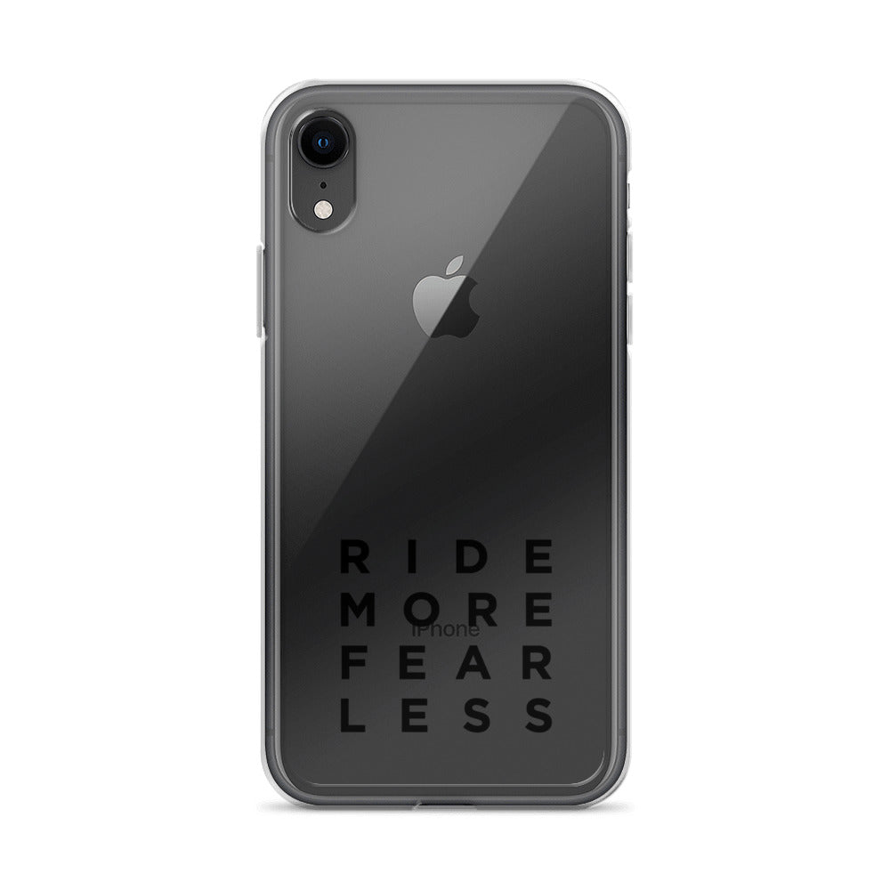 Ride More Fear Less iPhone Case