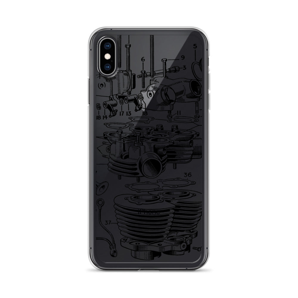 Abstract Engine iPhone Case