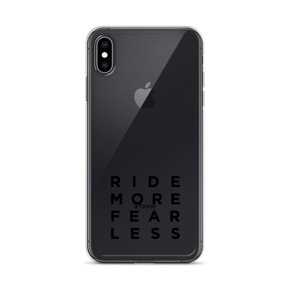 Ride More Fear Less iPhone Case