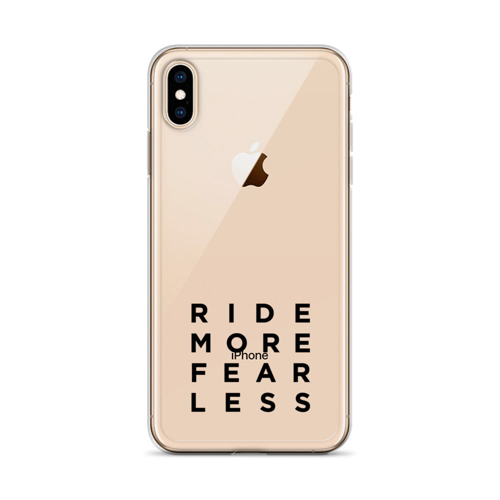 Ride More Fear Less iPhone Case