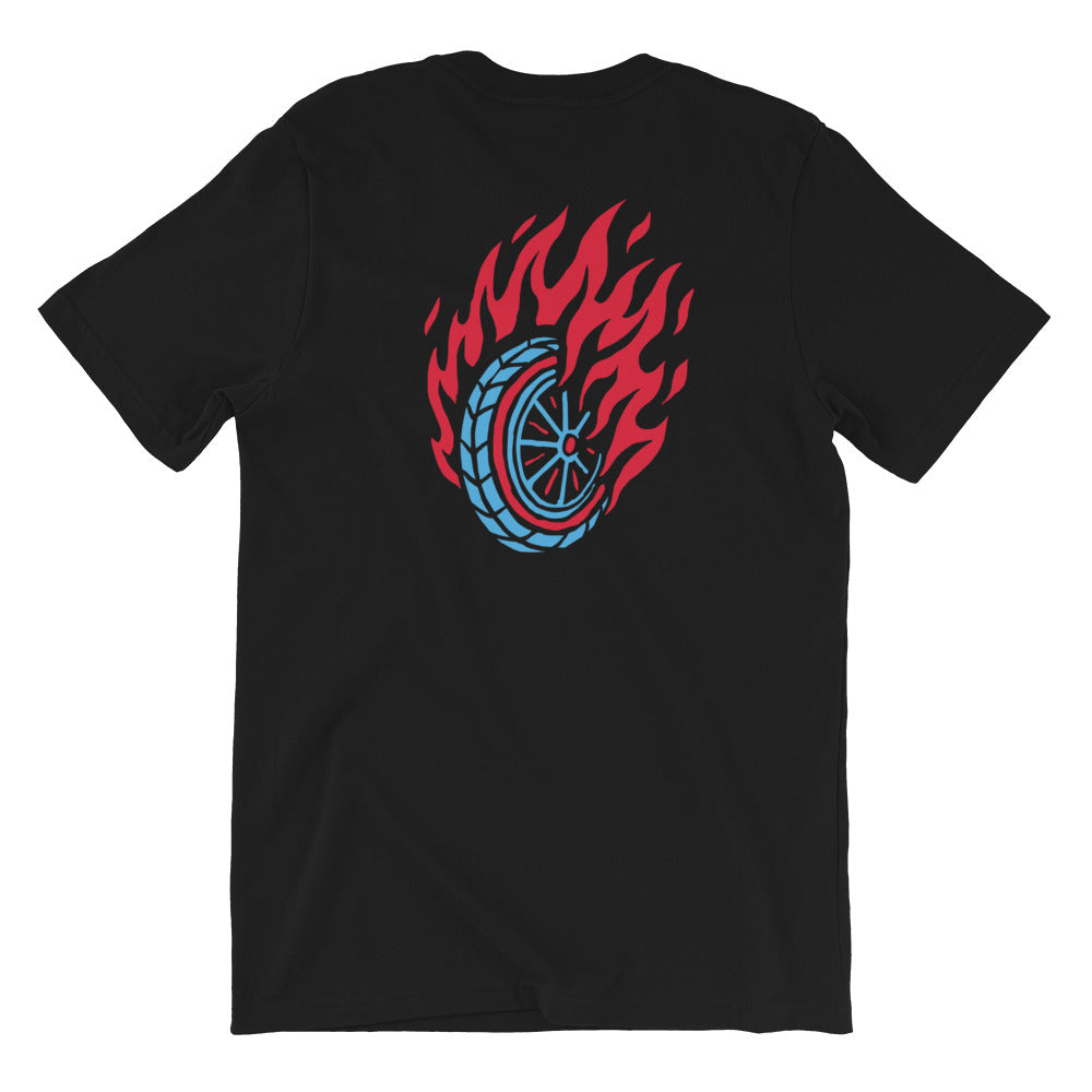 Image of Flaming Fast Tee - 100 Miles Per Hour
