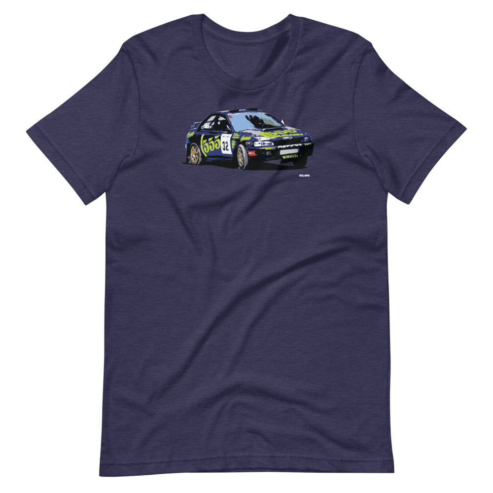 1996 Subaru Impreza 555 Rally Car T-Shirt