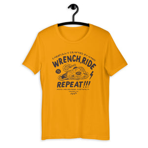 Wrench Ride Repeat Tee