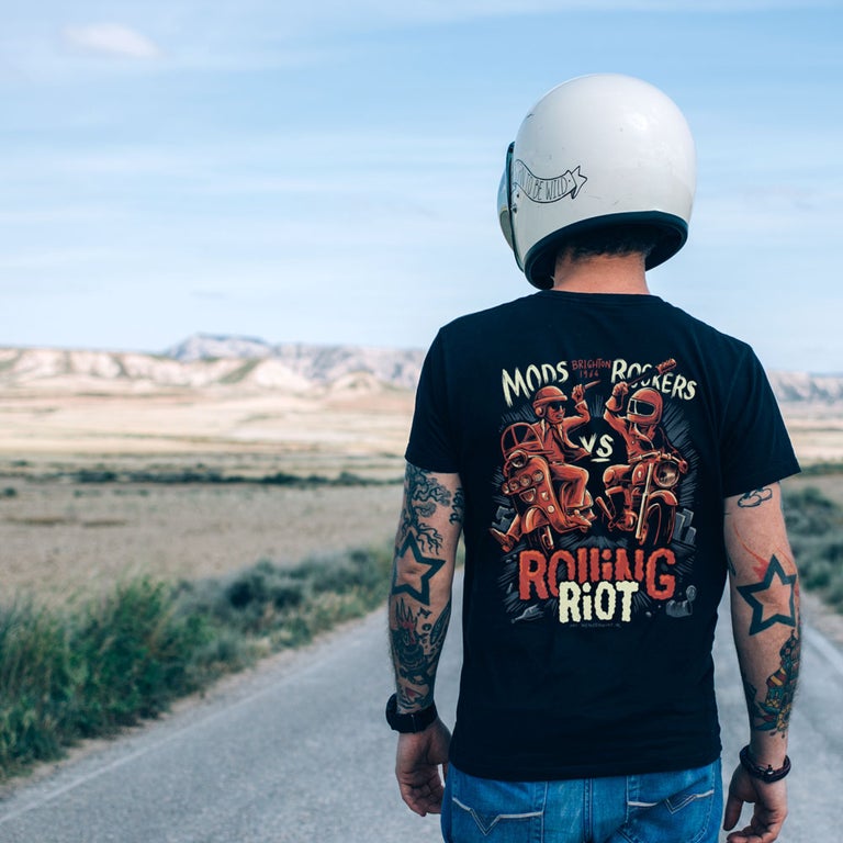Rolling Riot Tee - 100 Miles Per Hour