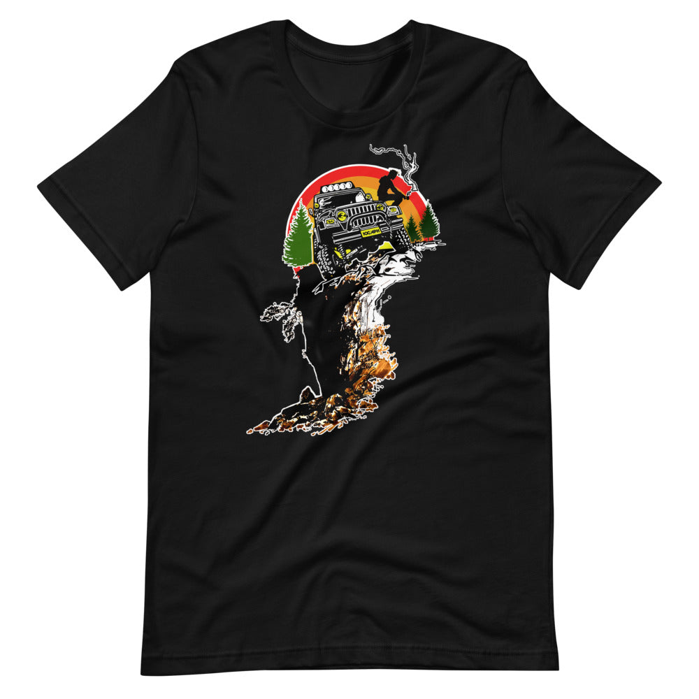 Image of Jeep Wrangler - Go Anywhere, Do Anything T-Shirt - Black