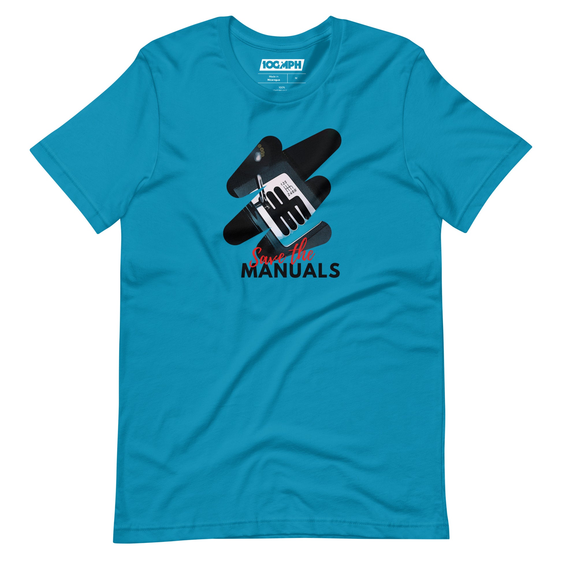 "Save the Manuals Lightning" Tee Shirt