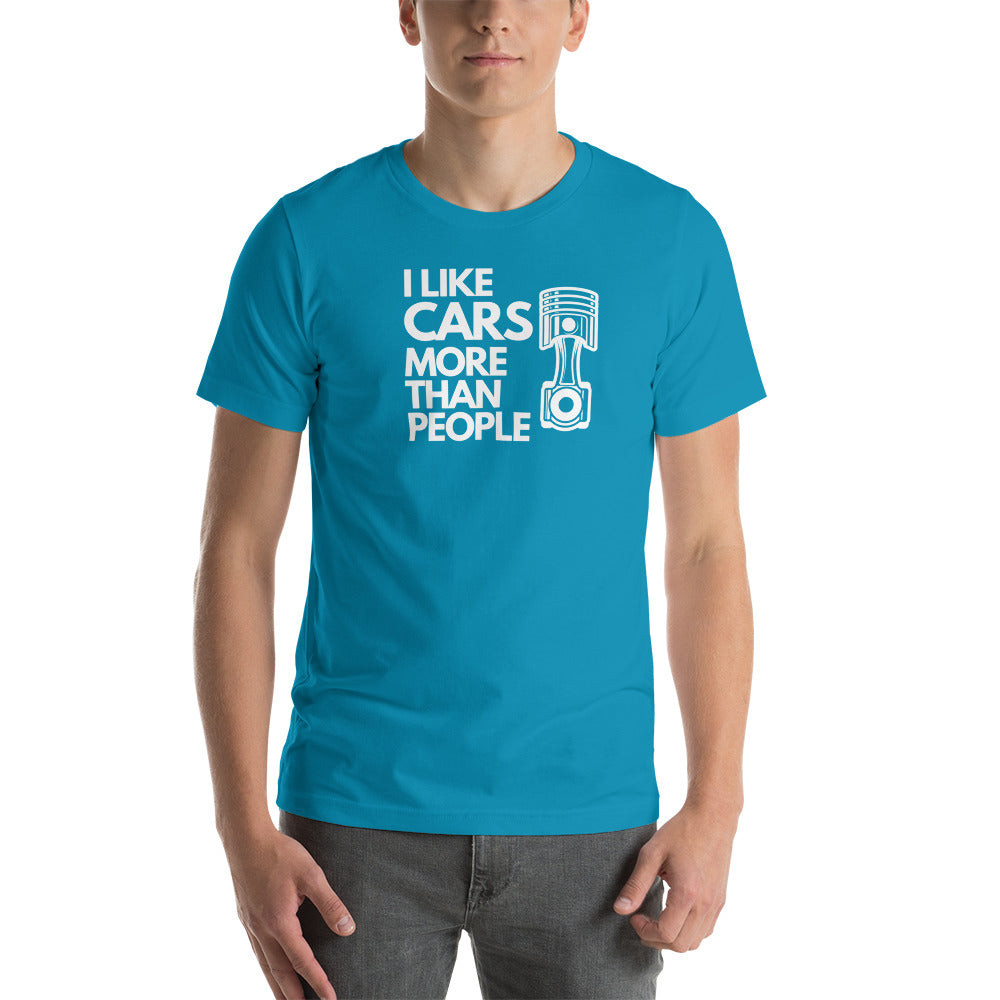 I Like Cars More Than People T-Shirt