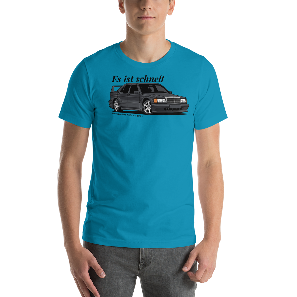 Image of Mercedes-Benz 190E 2.5-16 EVO II - It's Fast T-Shirt