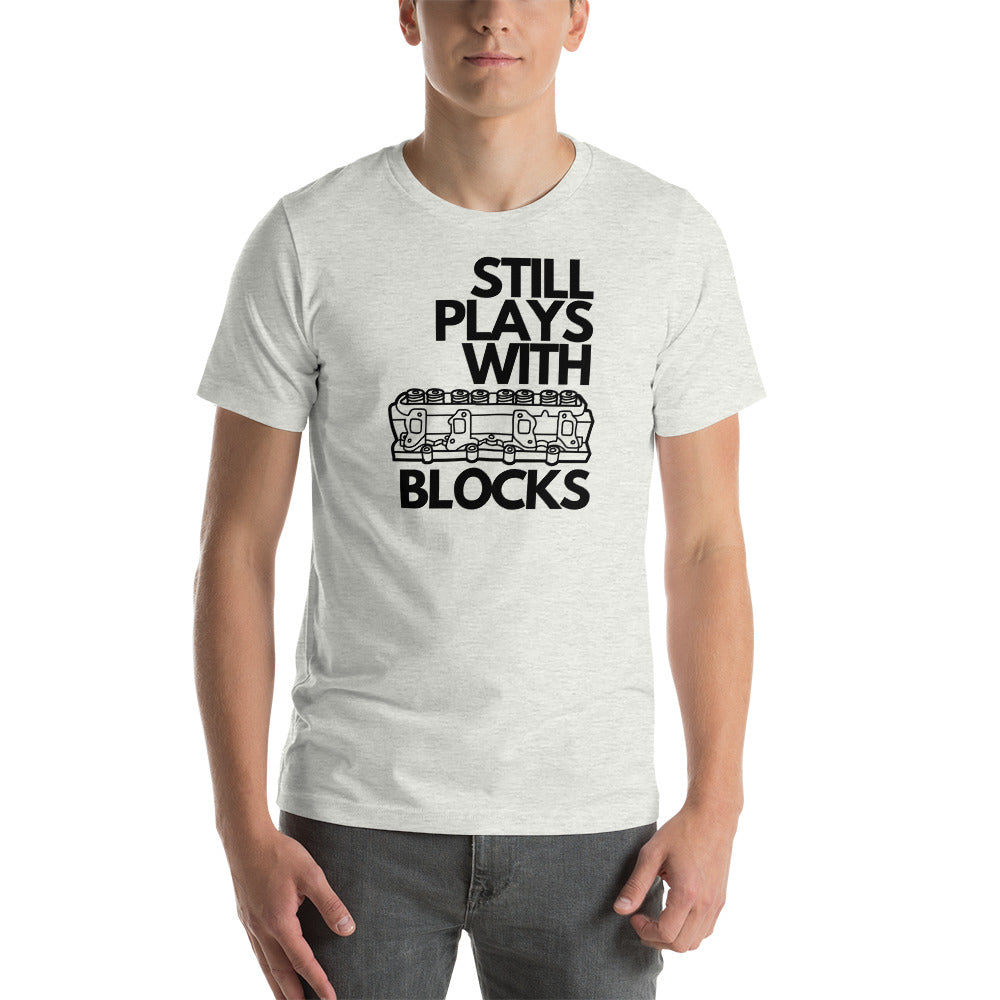 Image of Still Plays With Blocks T-Shirt