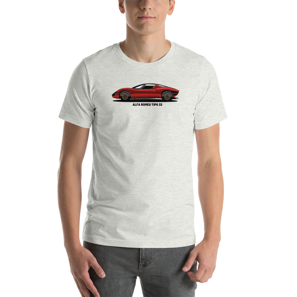 Alfa Romeo 33 Stradale T-Shirt | Low & Sexy Alfa Tee