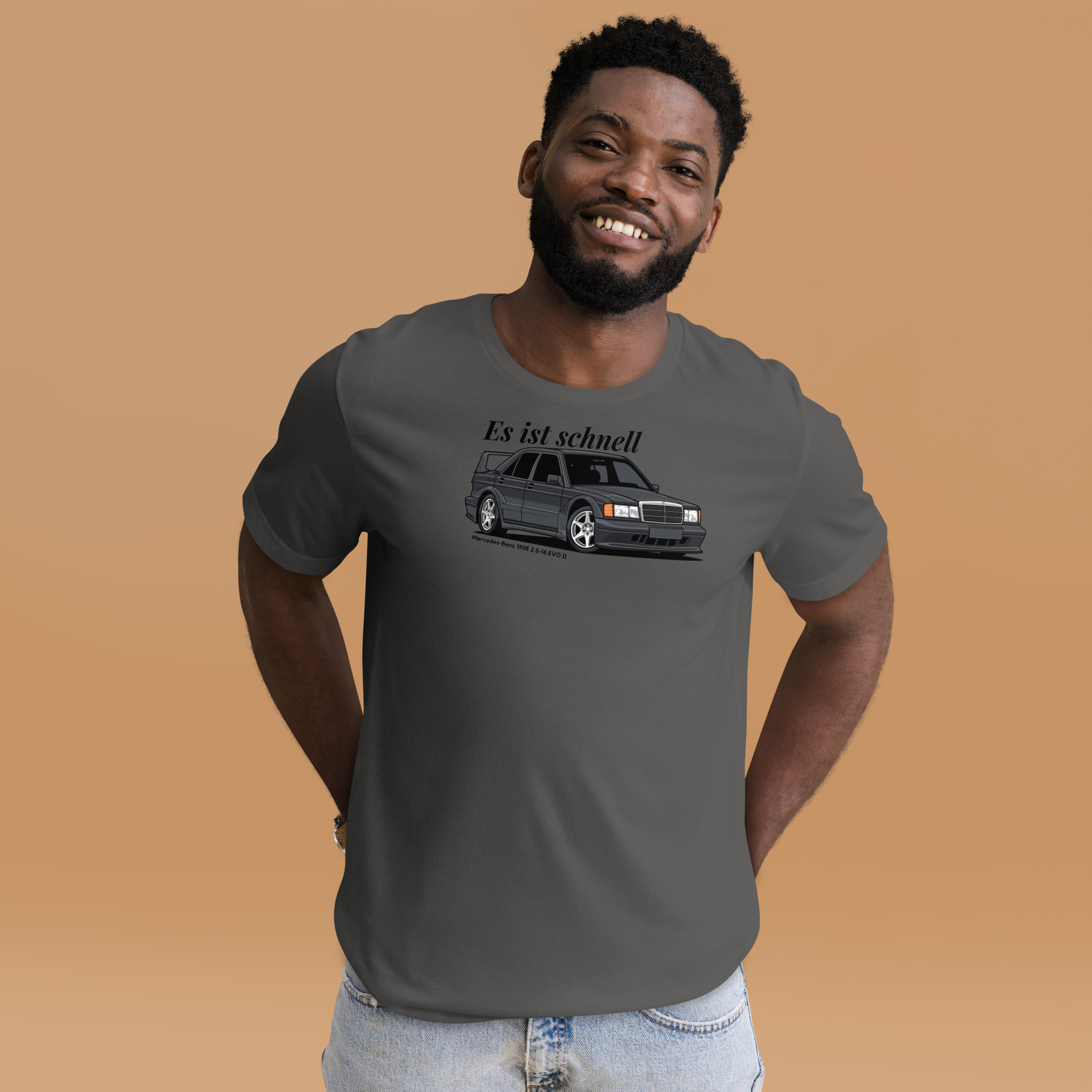 Image of Mercedes-Benz 190E 2.5-16 EVO II - It's Fast T-Shirt