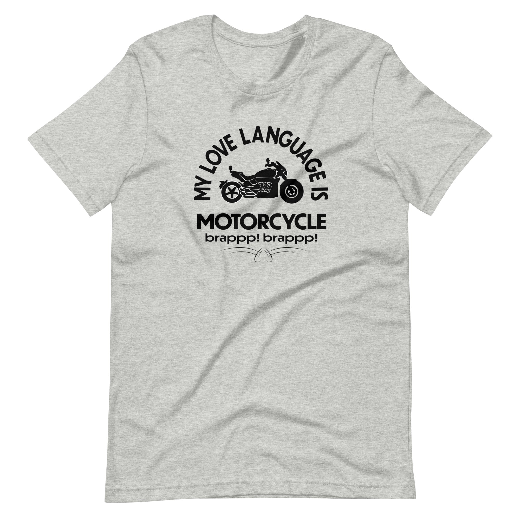 "My Love Language is Motorcycle" Tee Shirt