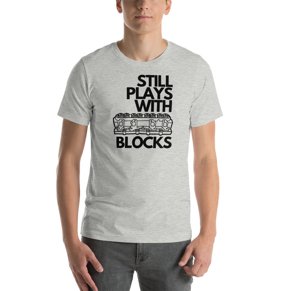 Image of Still Plays With Blocks T-Shirt
