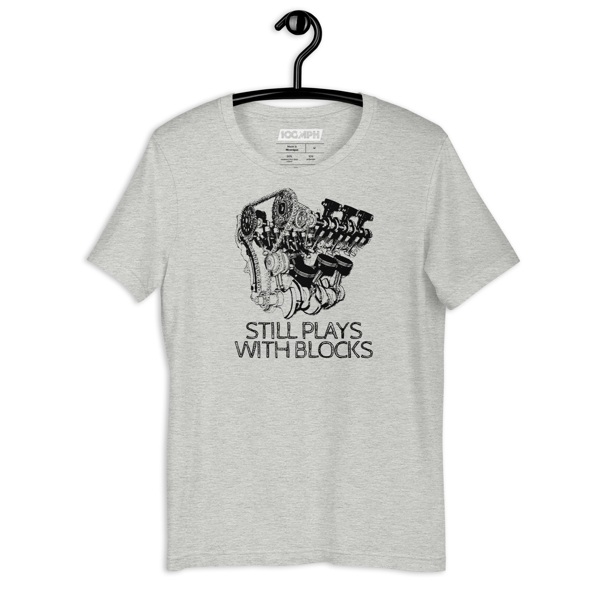 Image of Still Plays With Blocks - Sketch T-Shirt