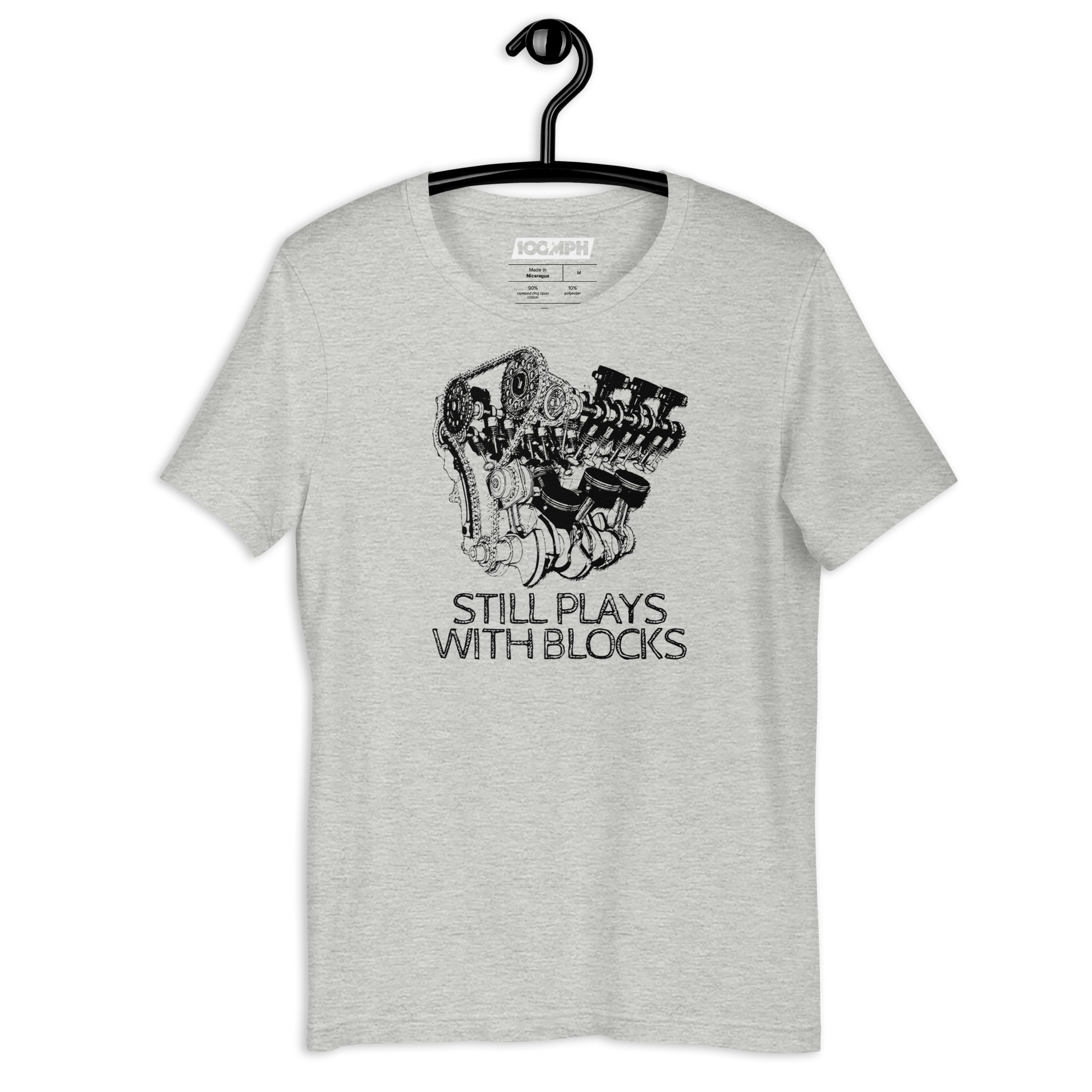 Still Plays With Blocks - Sketch T-Shirt