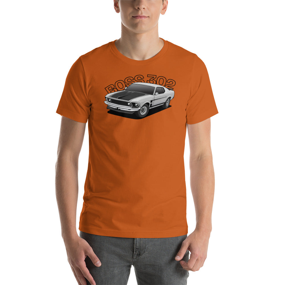 Image of Ford Boss 302 Mustang (1969–1970) T-Shirt
